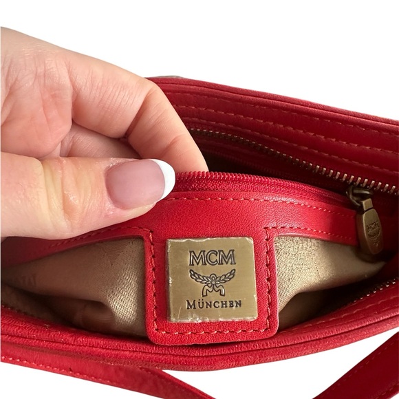 MCM Scarlet Quilted Shoulder Bag - Picture 9 of 10